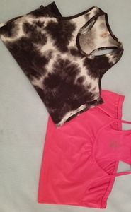 Set of 2 Womens Razorback tanks